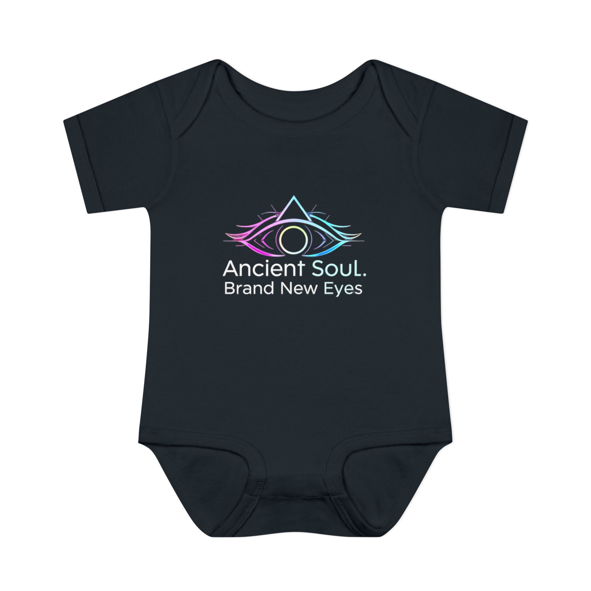 Infant Bodysuit - "Ancient Soul. Brand New Eyes" Mystical Eye Baby One-Piece