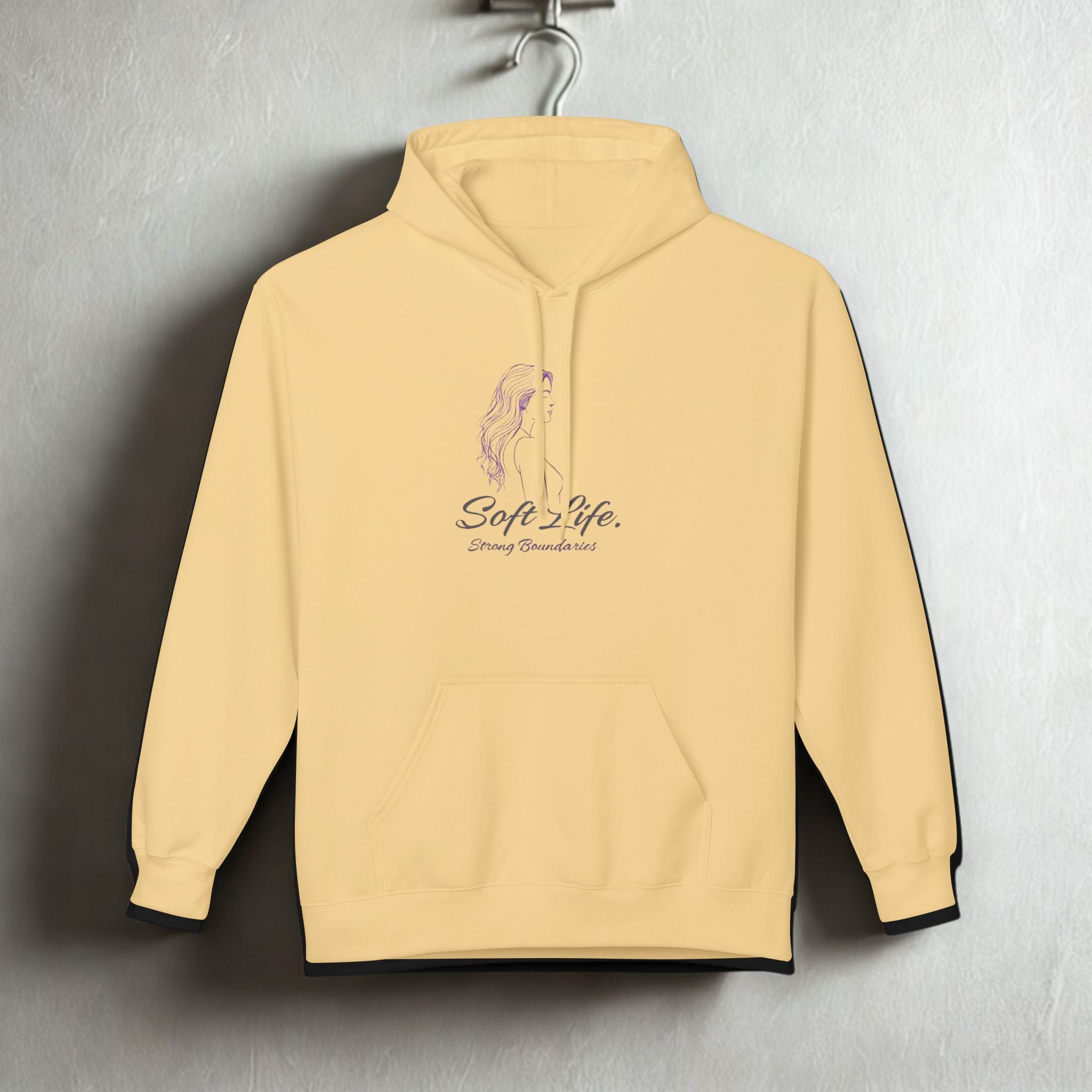 S.M.S Soft-Spoken Hoodie — 'Soft. Safe.' Comfort Fleece