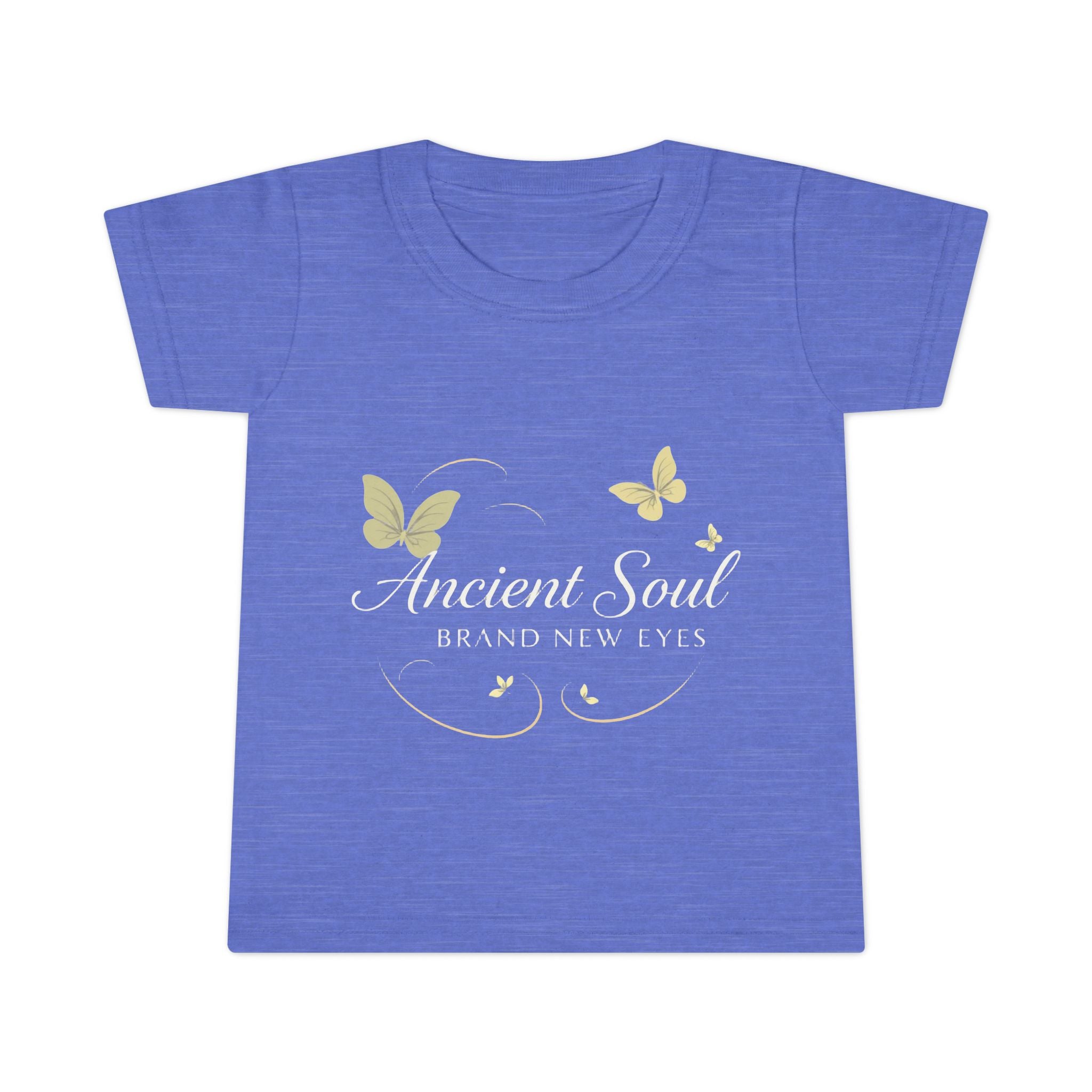 Ancient Soul Toddler T-Shirt – Butterfly Graphic, Spiritual Baby Gift