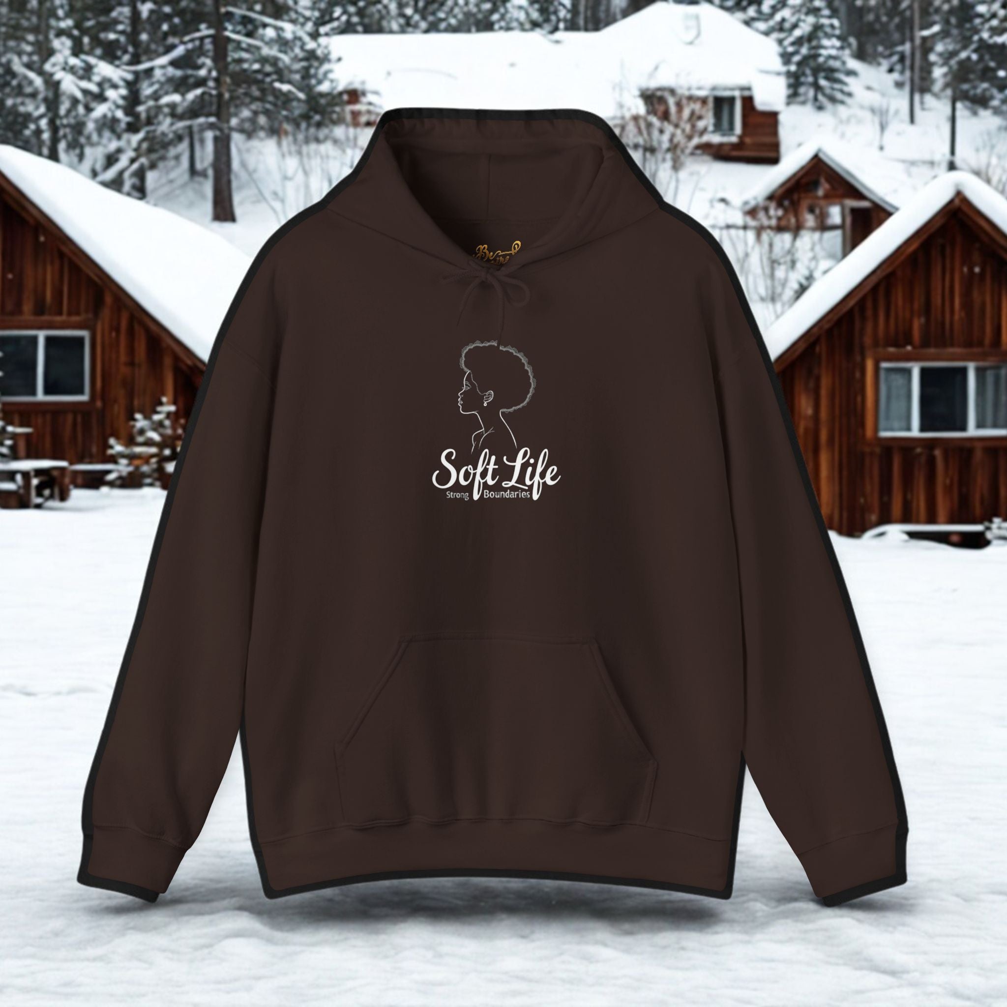 Soft S.M.S Hoodie – Minimal Silhouette Pullover