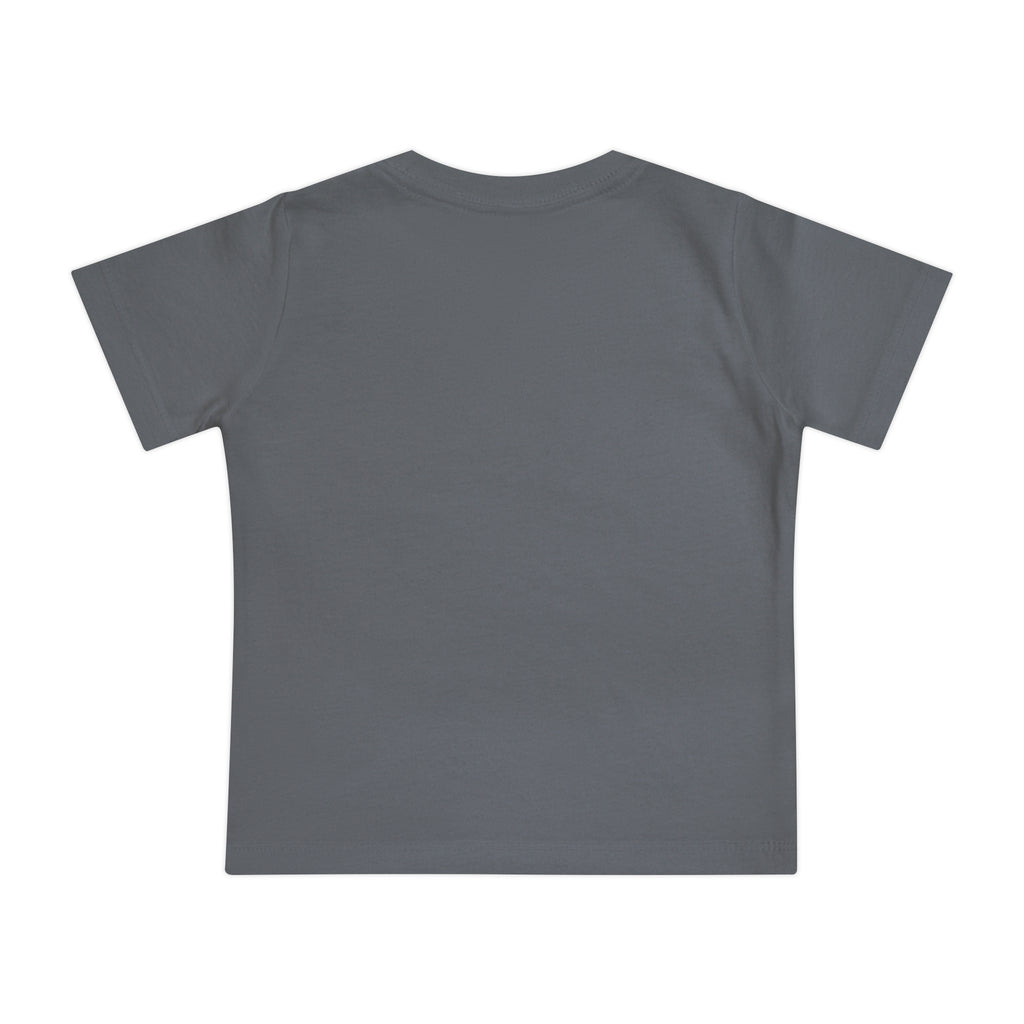 Baby T-Shirt — "Woven from Stardust and Intention" Colorful Cosmic Graphic