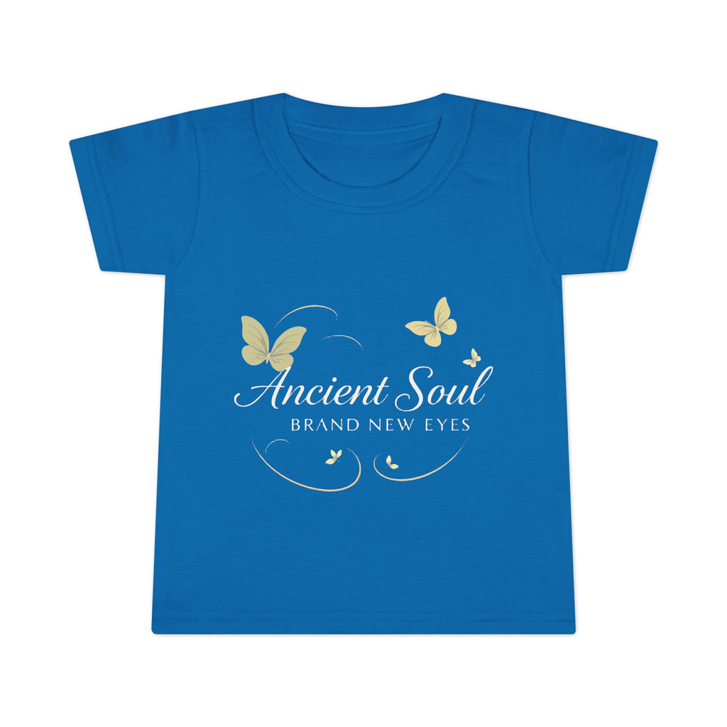 Ancient Soul Toddler T-Shirt – Butterfly Graphic, Spiritual Baby Gift