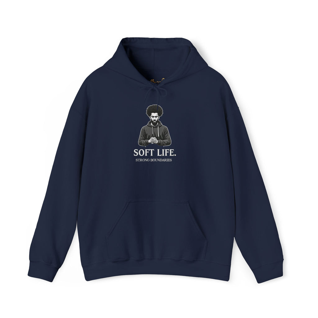 Soft Life S.M.S Hoodie – Retro Cool Vintage Portrait Pullover