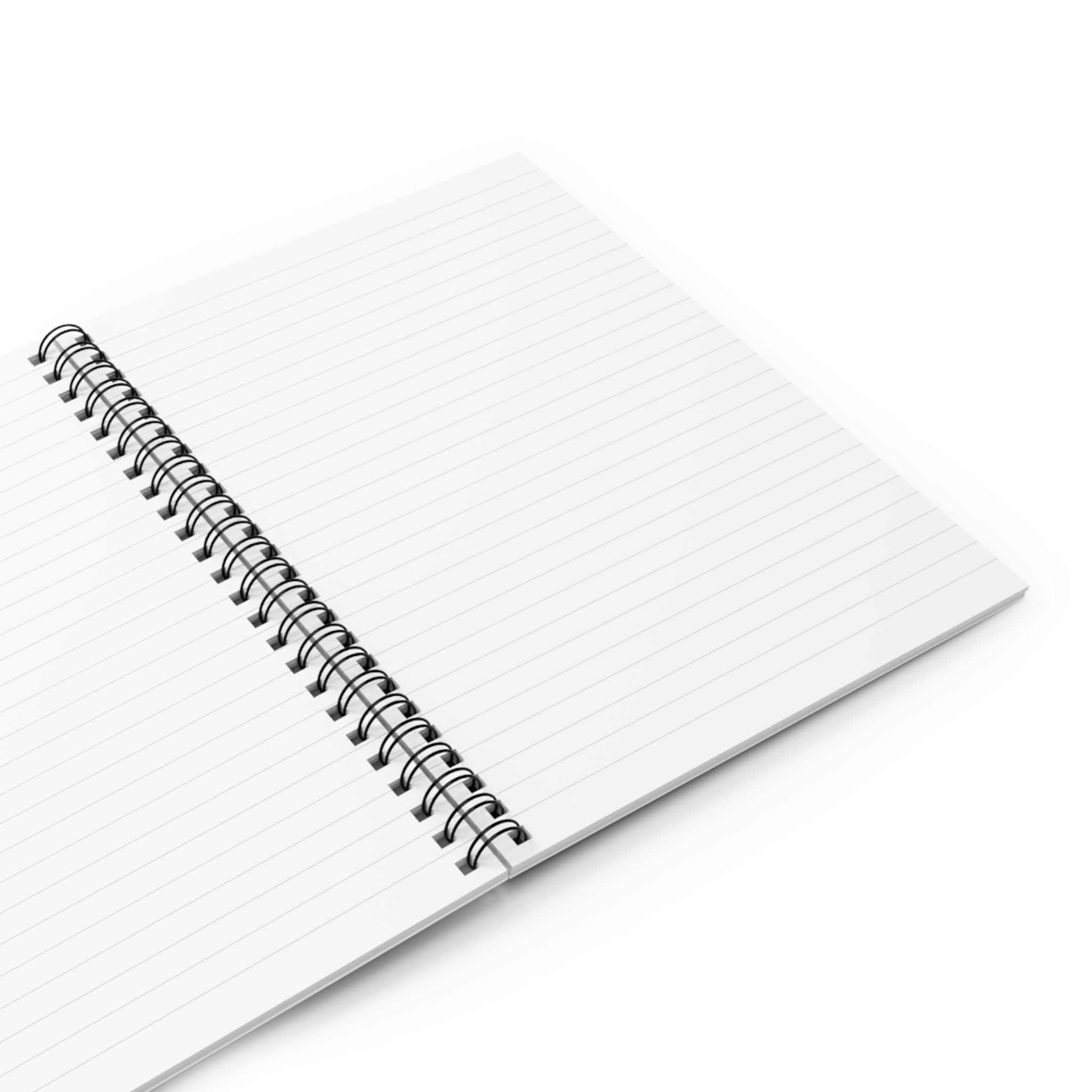 Hero vs Villain Illustration Spiral Notebook | Ruled Lined Journal