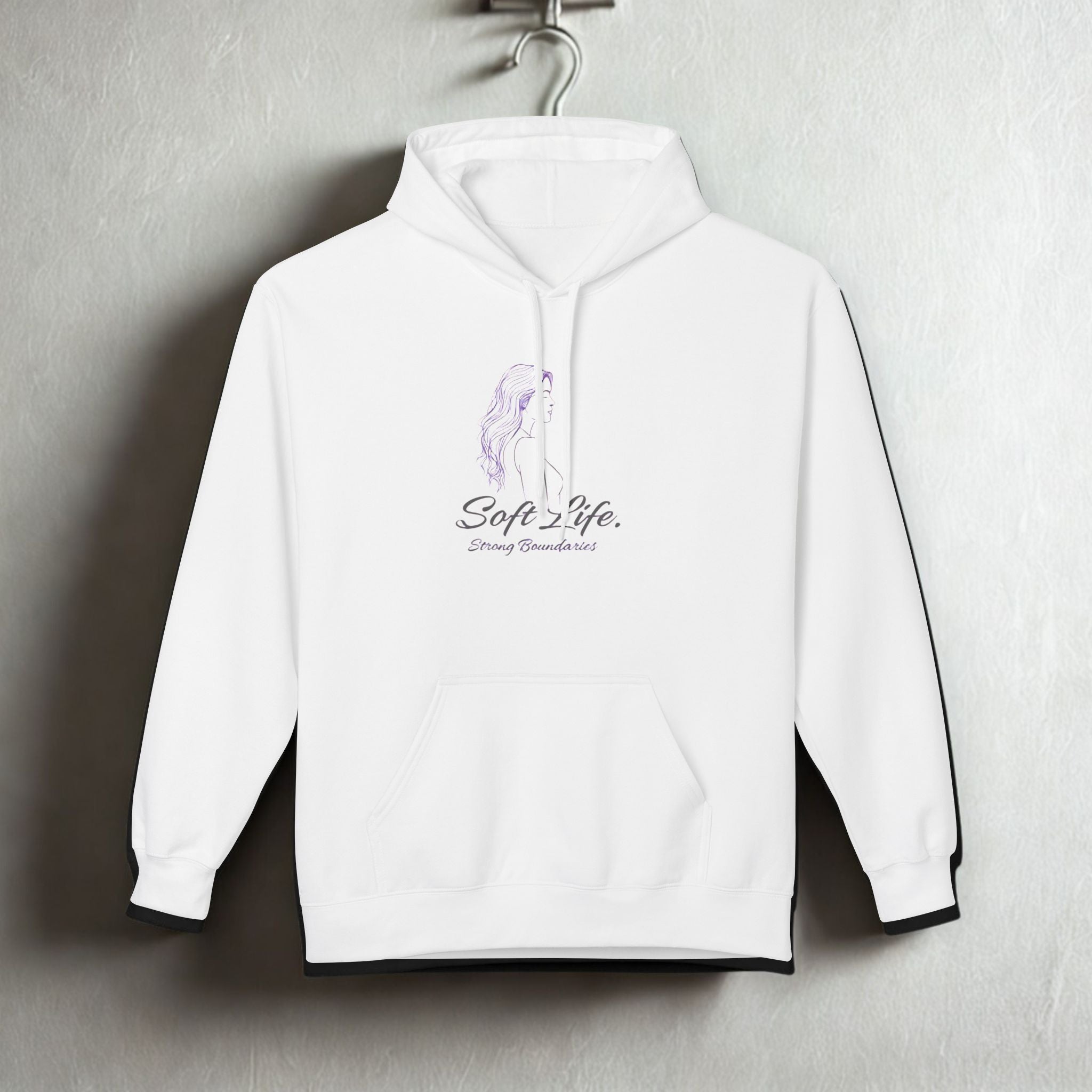 S.M.S Soft-Spoken Hoodie — 'Soft. Safe.' Comfort Fleece