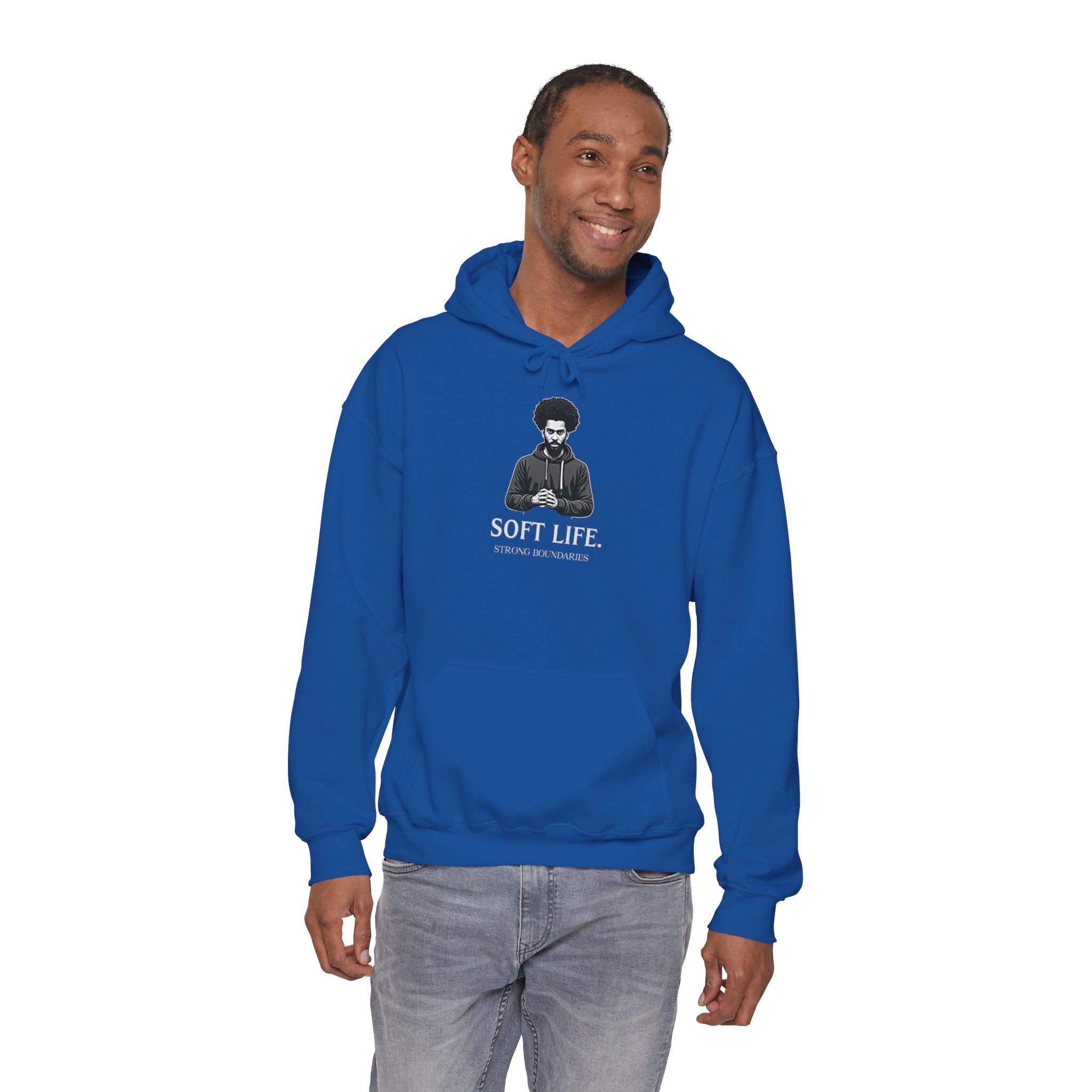 Soft Life S.M.S Hoodie – Retro Cool Vintage Portrait Pullover