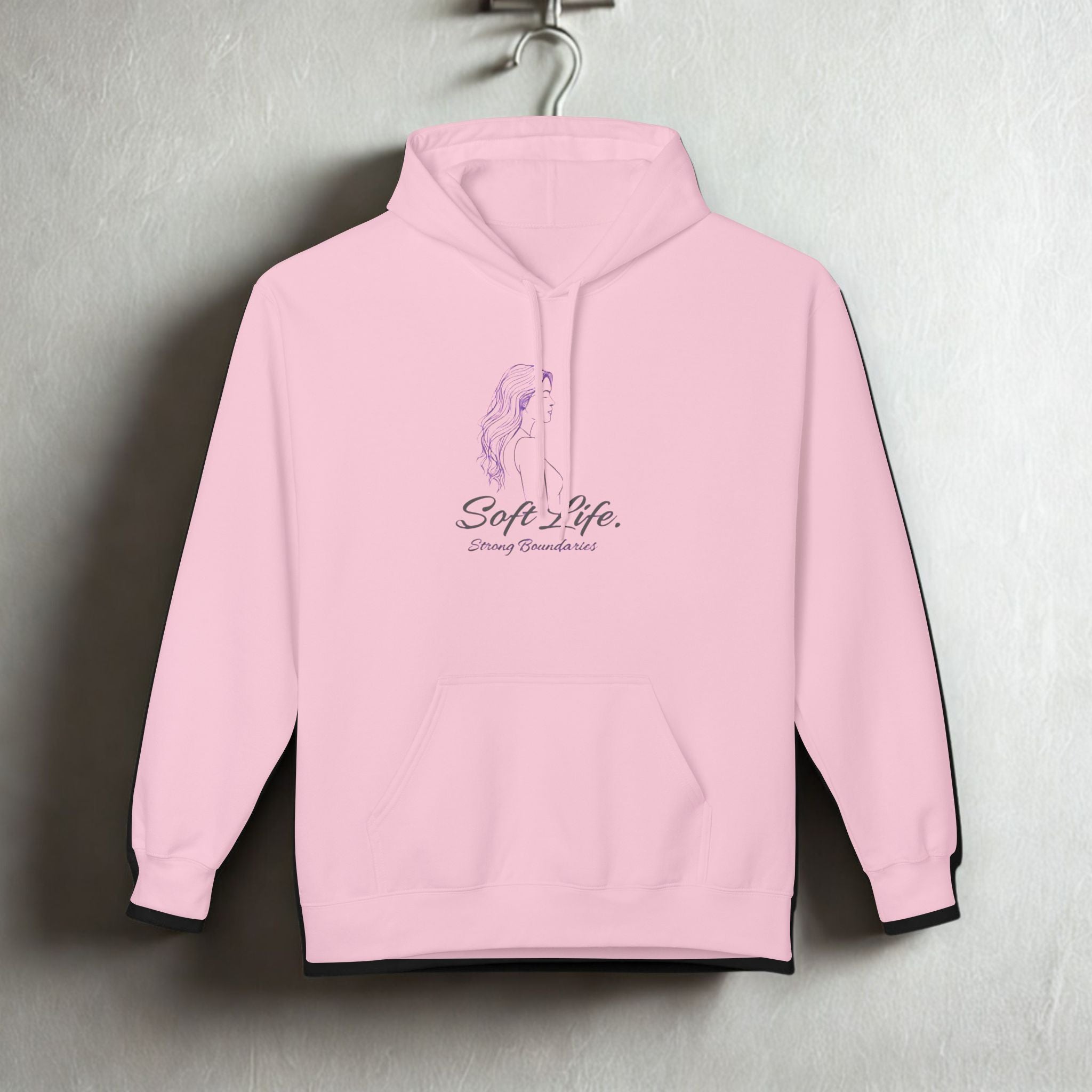 S.M.S Soft-Spoken Hoodie — 'Soft. Safe.' Comfort Fleece