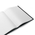 Love Anchored in Purpose Hardcover Journal — Dark Tree & Lightning Inspirational Notebook