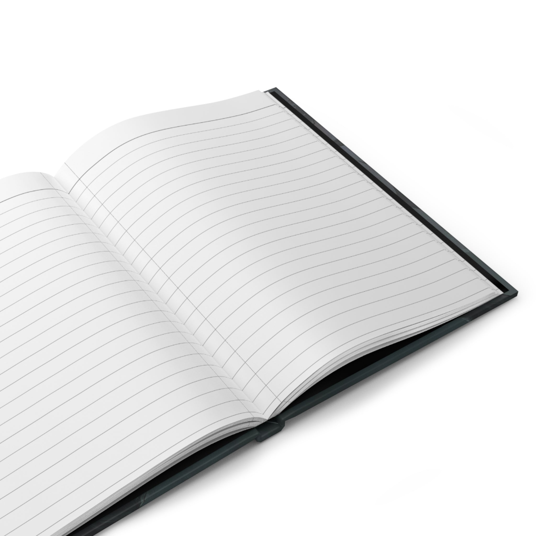 Love Anchored in Purpose Hardcover Journal — Dark Tree & Lightning Inspirational Notebook