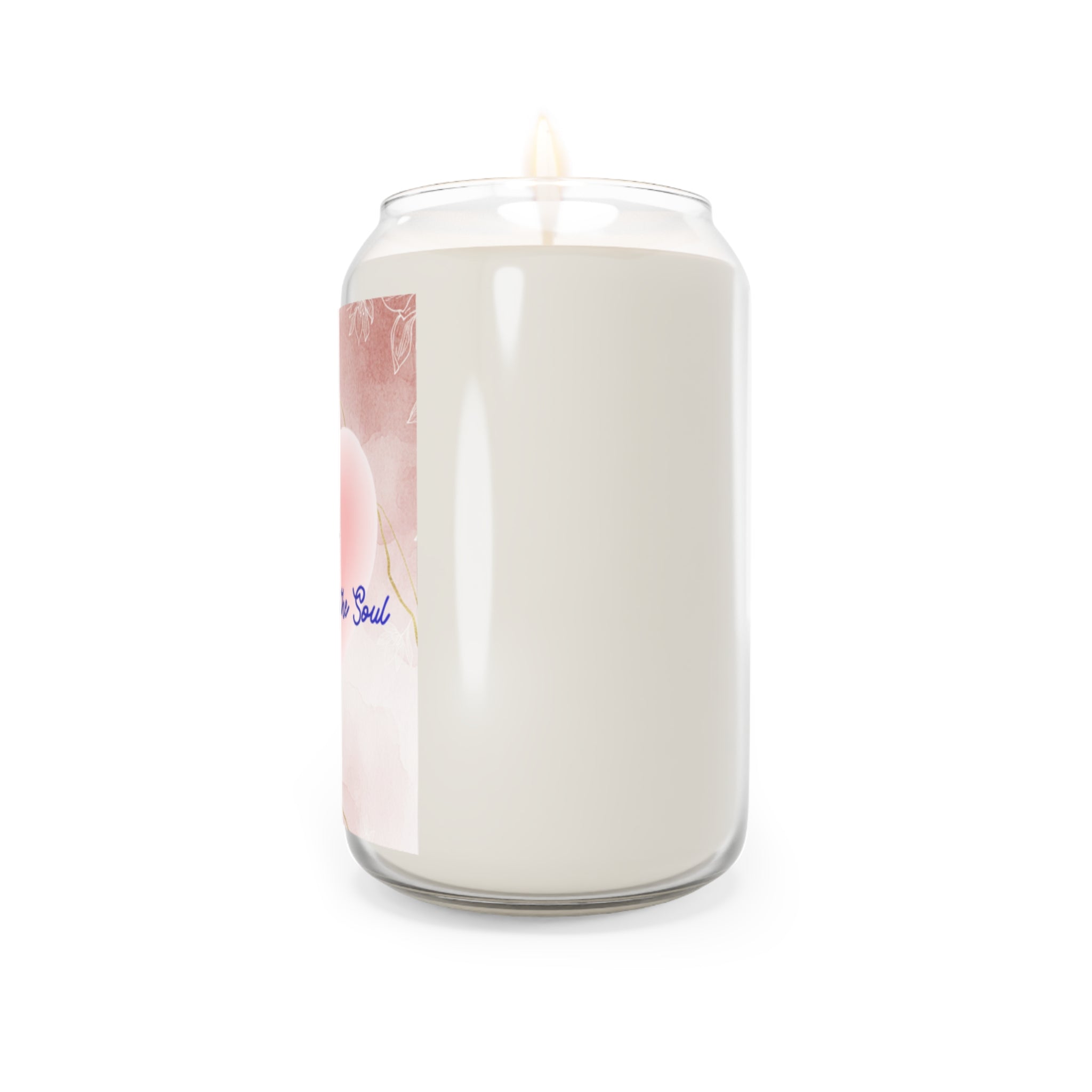 Soy Candle — "Love Begins Within the Soul" Scented 13.75oz