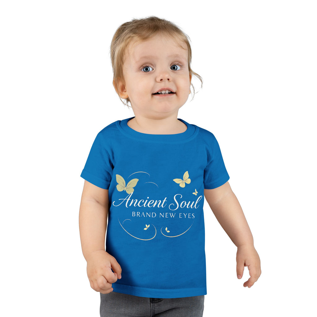 Ancient Soul Toddler T-Shirt – Butterfly Graphic, Spiritual Baby Gift
