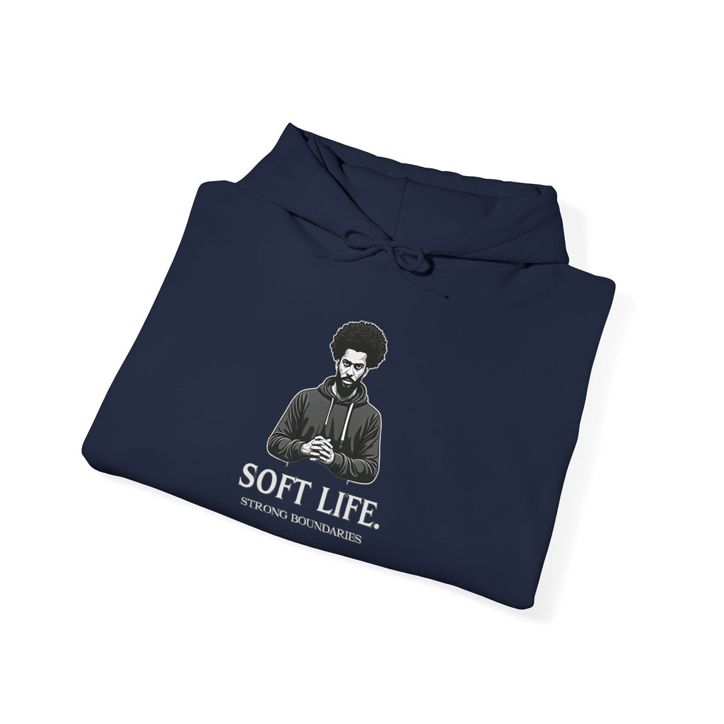 Soft Life S.M.S Hoodie – Retro Cool Vintage Portrait Pullover