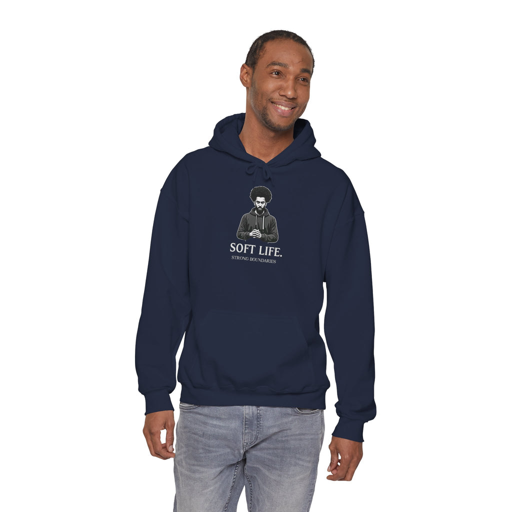 Soft Life S.M.S Hoodie – Retro Cool Vintage Portrait Pullover