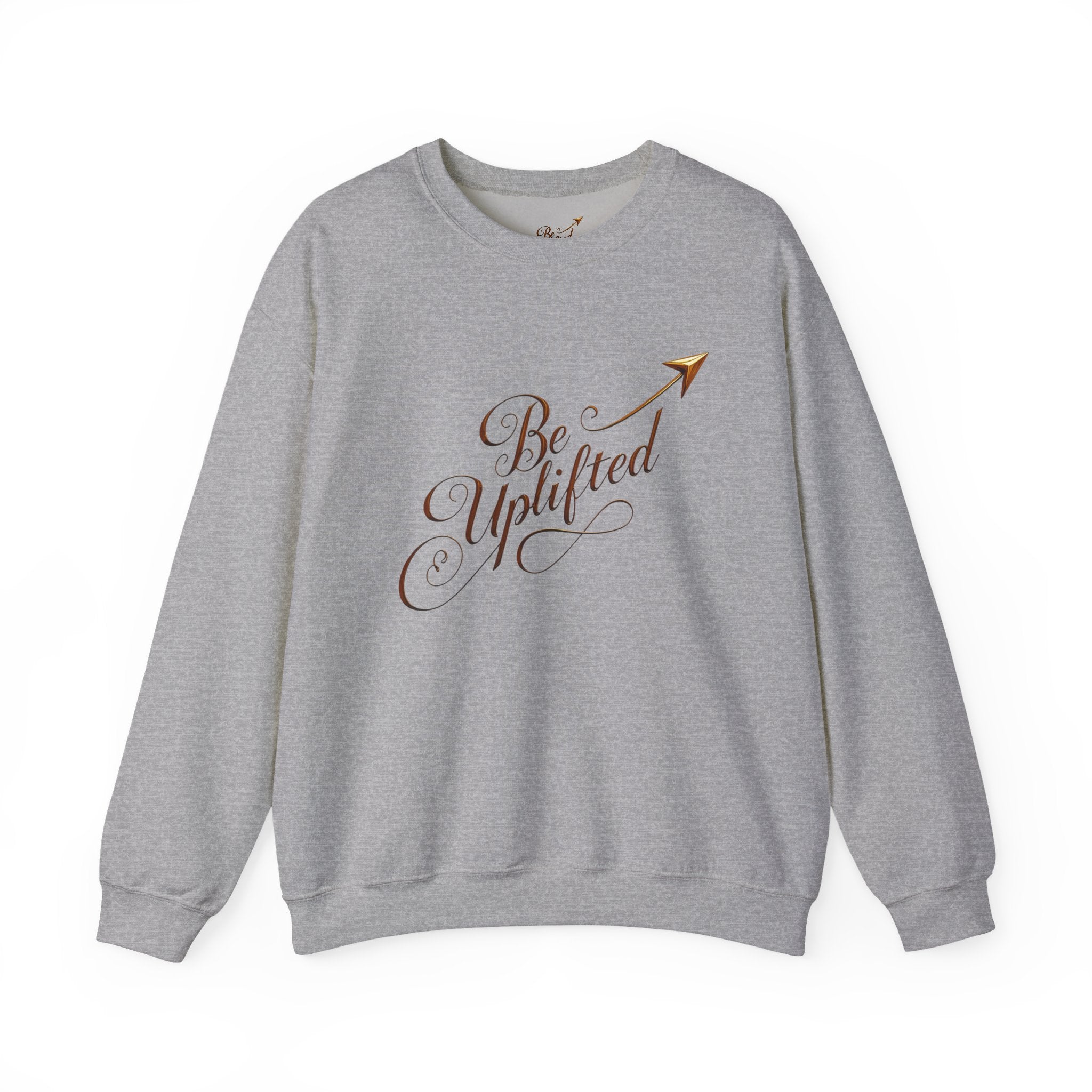 Be Uplifted Script Arrow sweatshirt | Soul Mind Illustration Sweatshirt