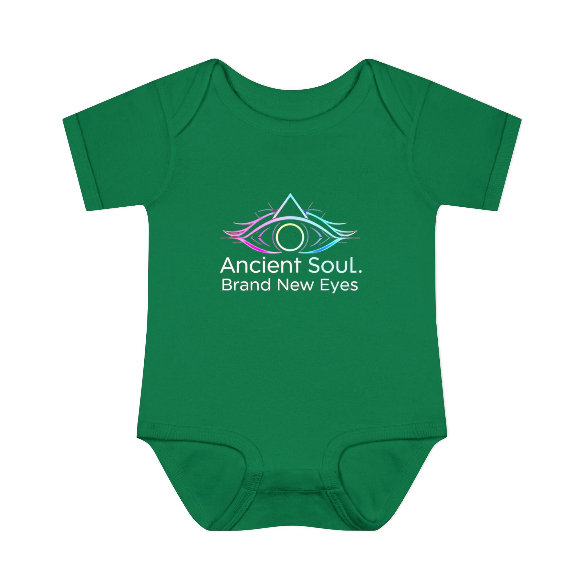 Infant Bodysuit - "Ancient Soul. Brand New Eyes" Mystical Eye Baby One-Piece