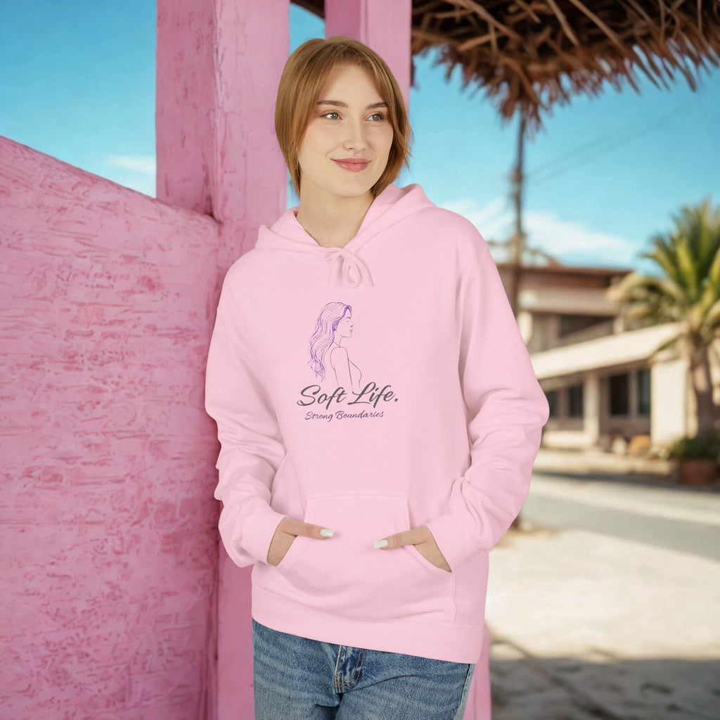 S.M.S Soft-Spoken Hoodie — 'Soft. Safe.' Comfort Fleece