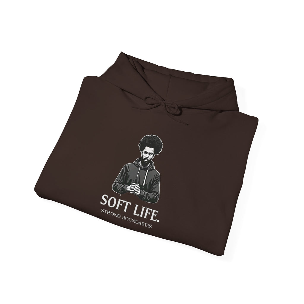 Soft Life S.M.S Hoodie – Retro Cool Vintage Portrait Pullover