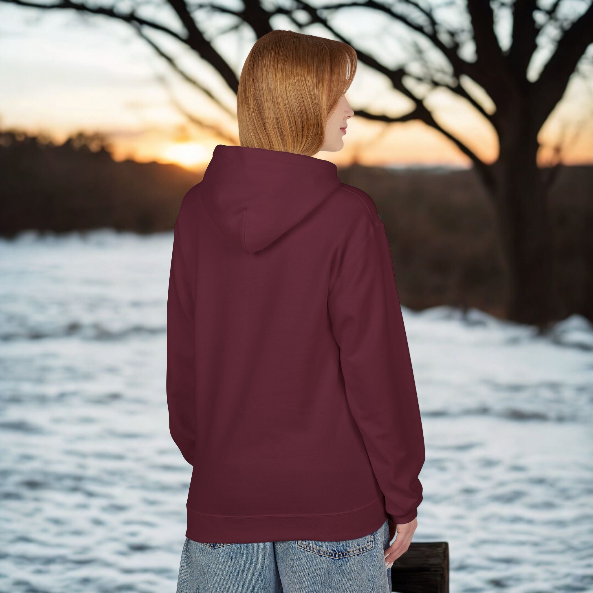 Soft-Spoken Brown Hoodie — 'Soft. Safe.' Comfort Fleece