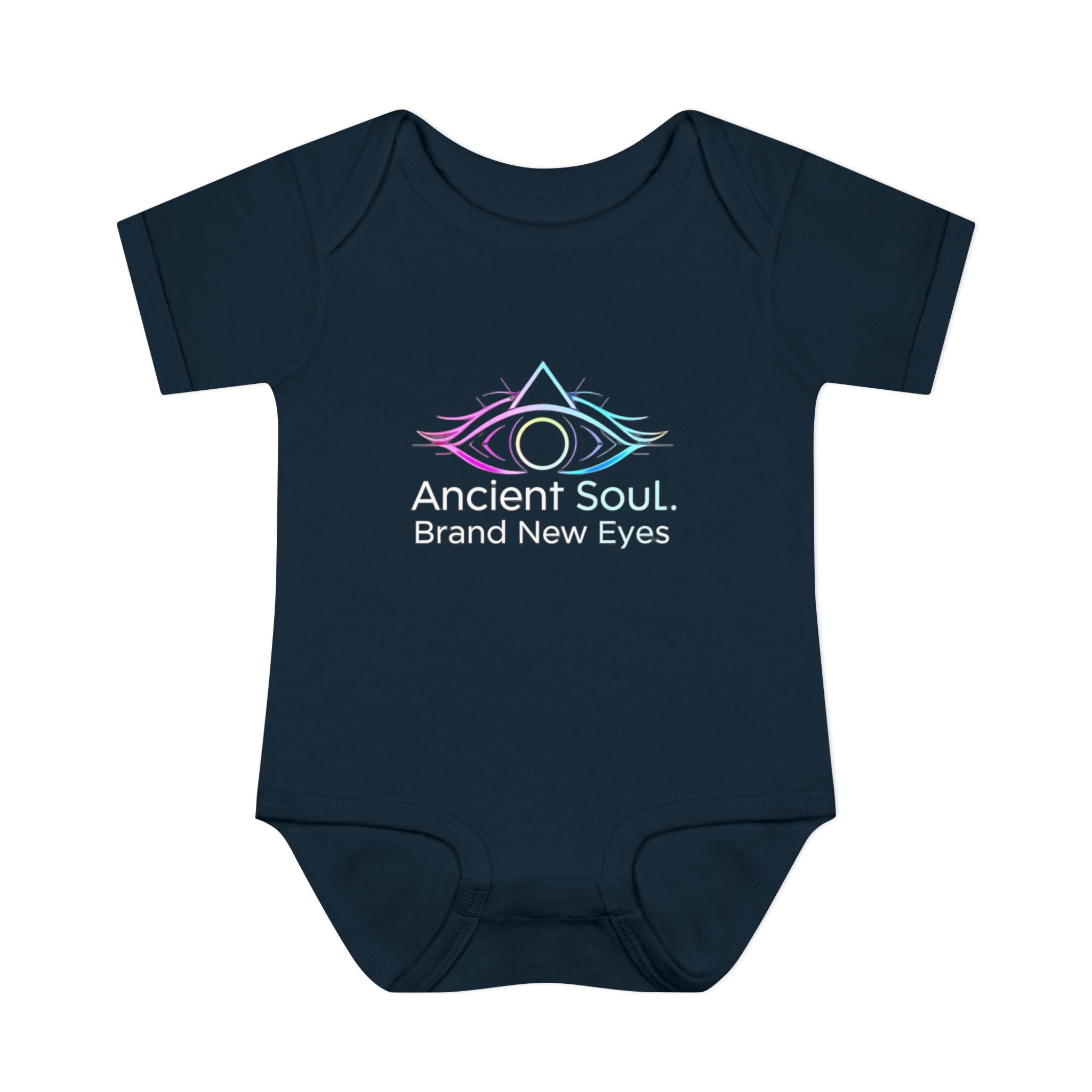 Infant Bodysuit - "Ancient Soul. Brand New Eyes" Mystical Eye Baby One-Piece