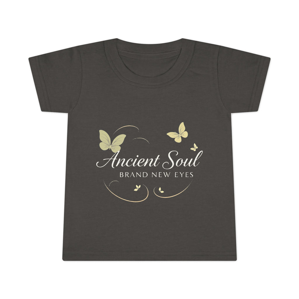 Ancient Soul Toddler T-Shirt – Butterfly Graphic, Spiritual Baby Gift
