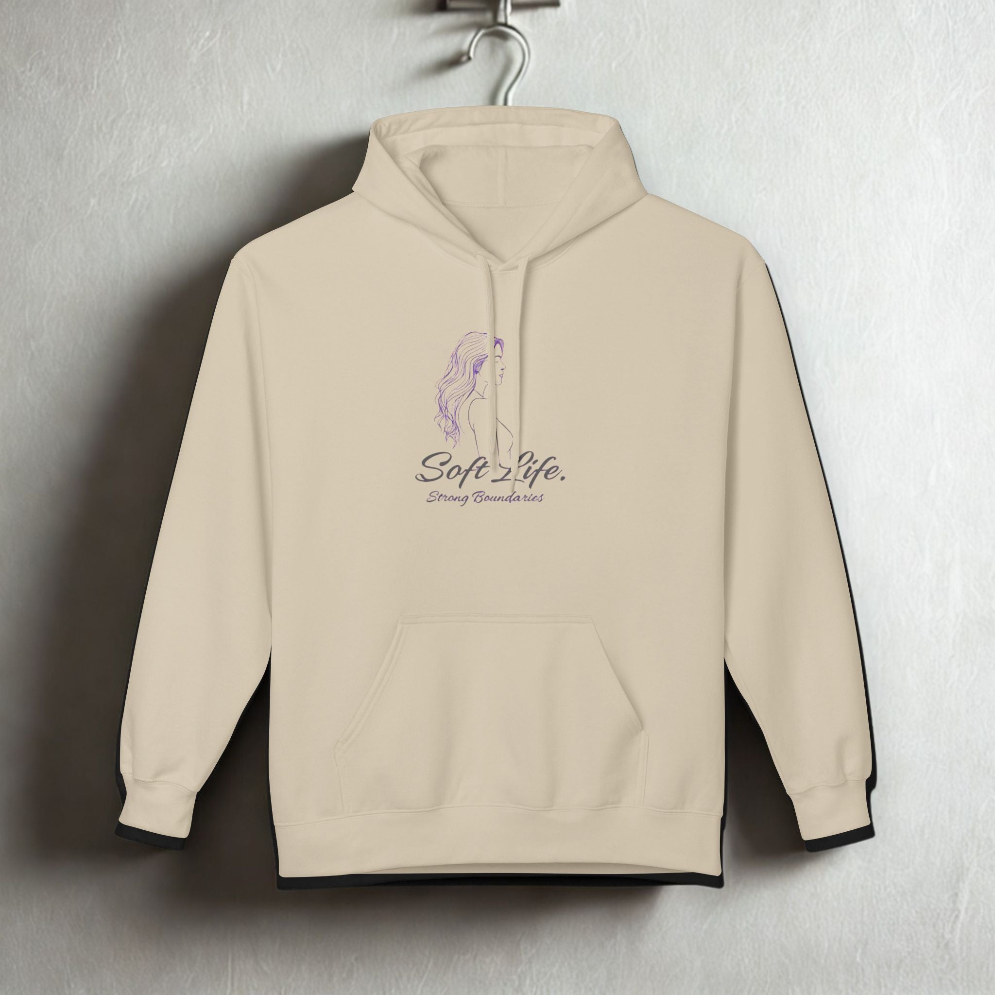 S.M.S Soft-Spoken Hoodie — 'Soft. Safe.' Comfort Fleece