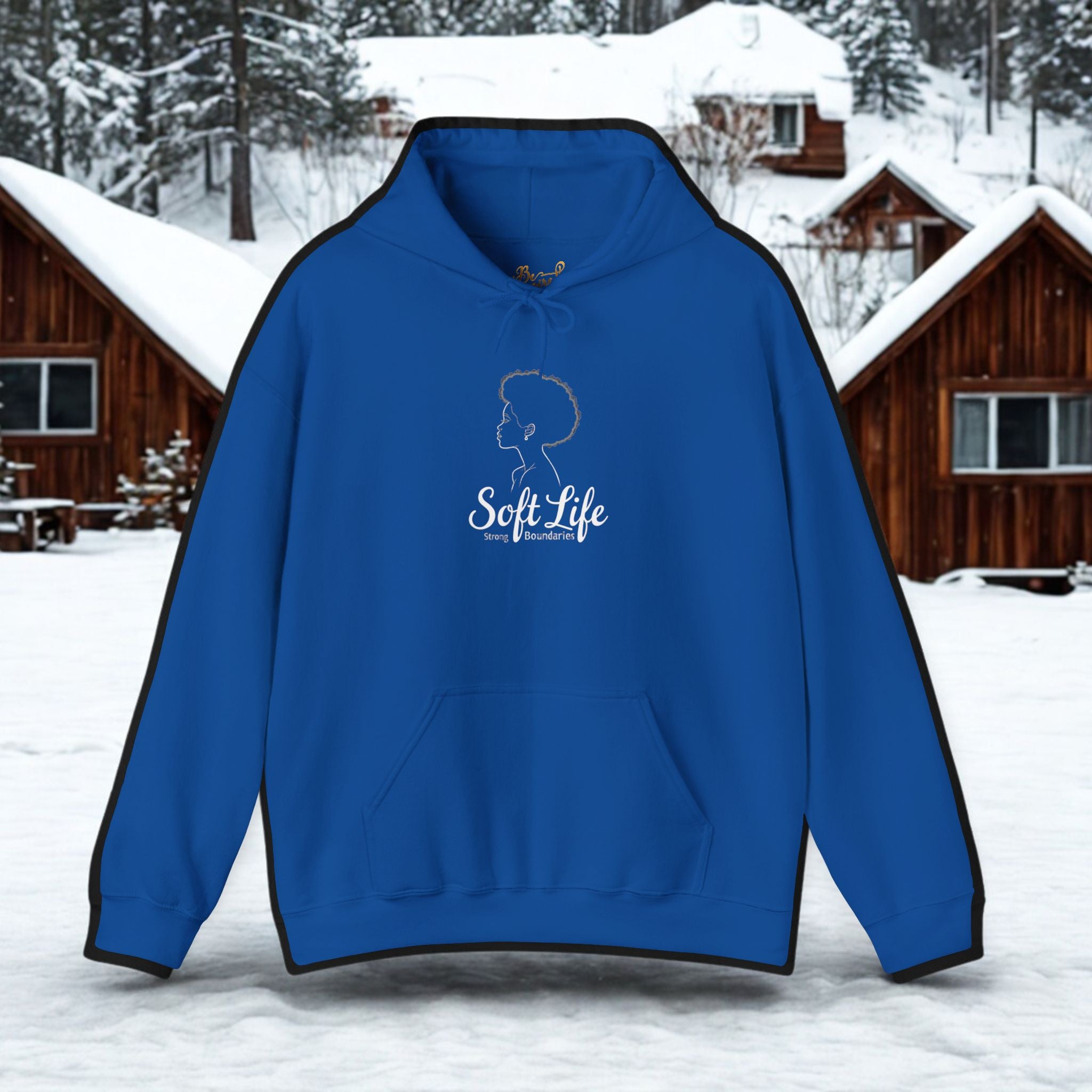 Soft S.M.S Hoodie – Minimal Silhouette Pullover
