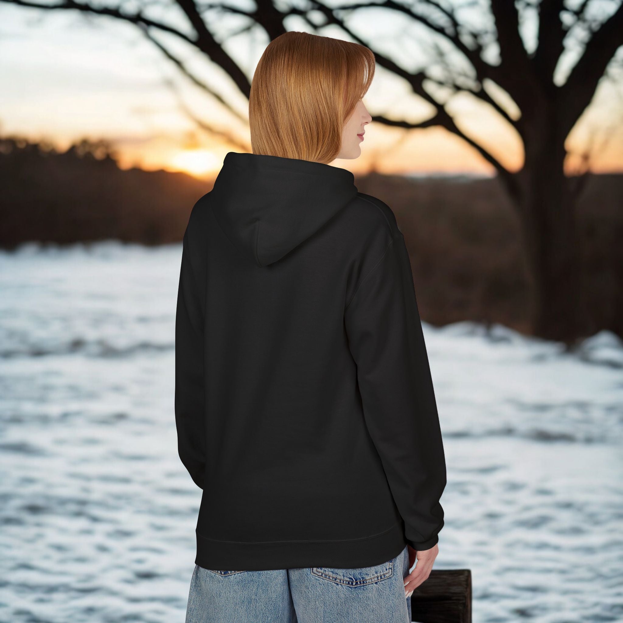 Soft-Spoken Brown Hoodie — 'Soft. Safe.' Comfort Fleece