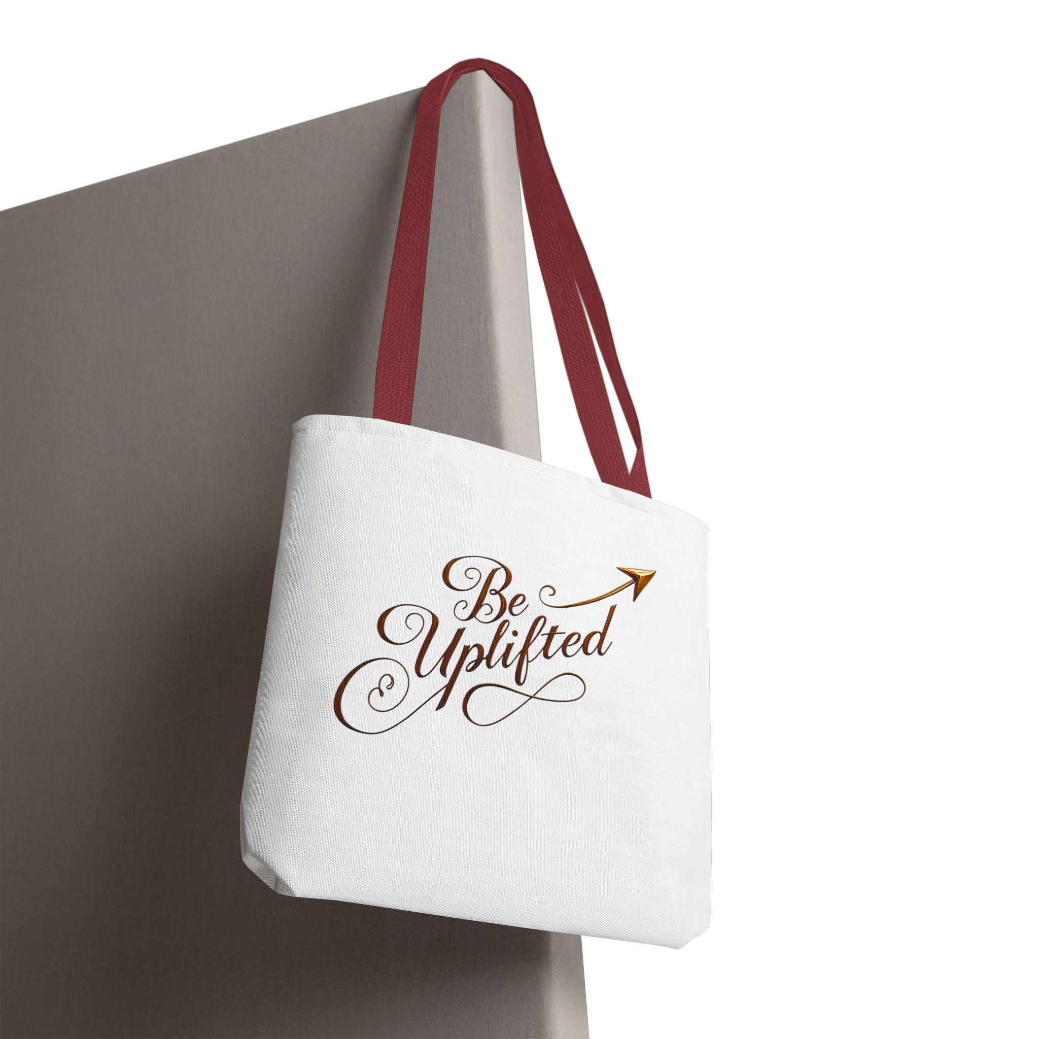 Be Uplifted script airplane Tote Bag | Soul Mind minimalist face Tote Bag