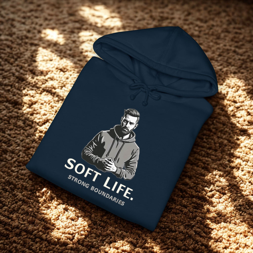 Soft S.M.S Life Hoodie — 'Soft Life. Strong Boundaries.' Graphic Hoodie