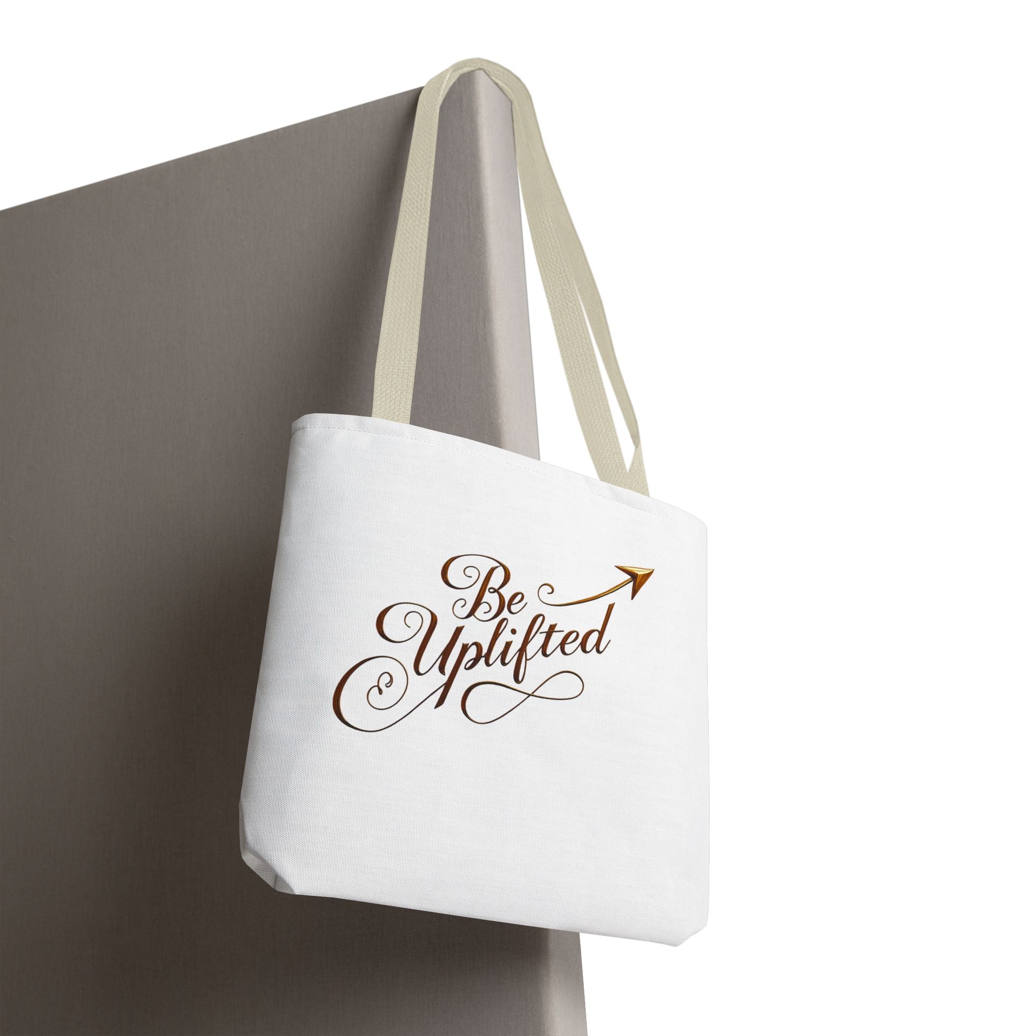 Be Uplifted script airplane Tote Bag | Soul Mind minimalist face Tote Bag