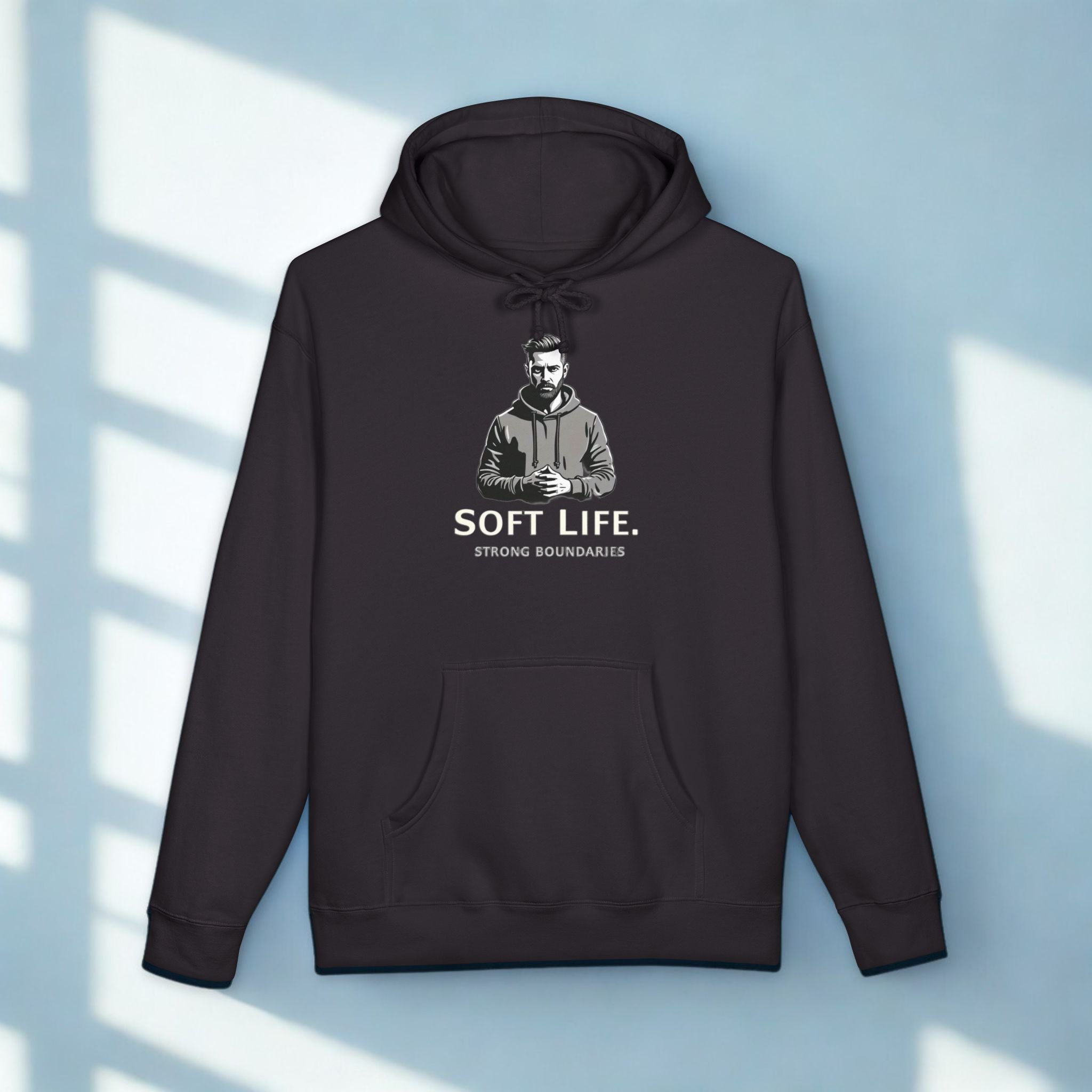Soft S.M.S Life Hoodie — 'Soft Life. Strong Boundaries.' Graphic Hoodie