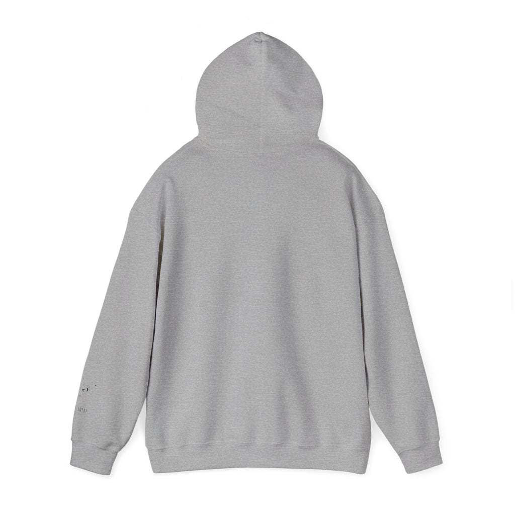 Be Uplifted hoodie | Gothic script cross design