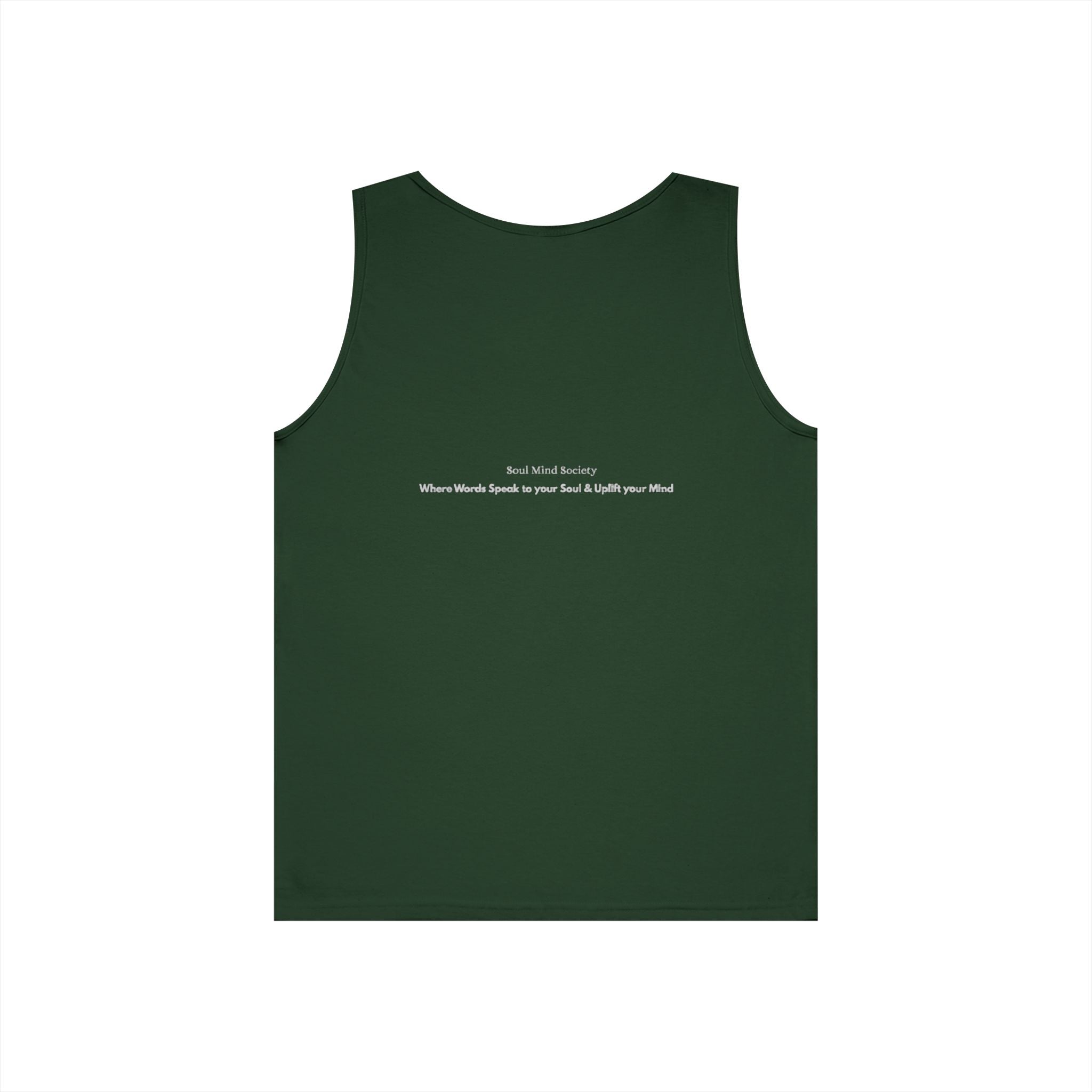 Inspirational Tank Top — "Your soul will find the way" Forest Quote Tank