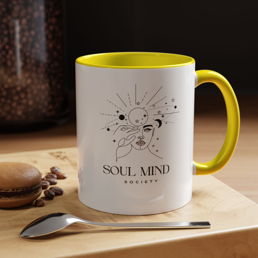 Soul Mind Society mug | Accent coffee mug 11oz 15oz