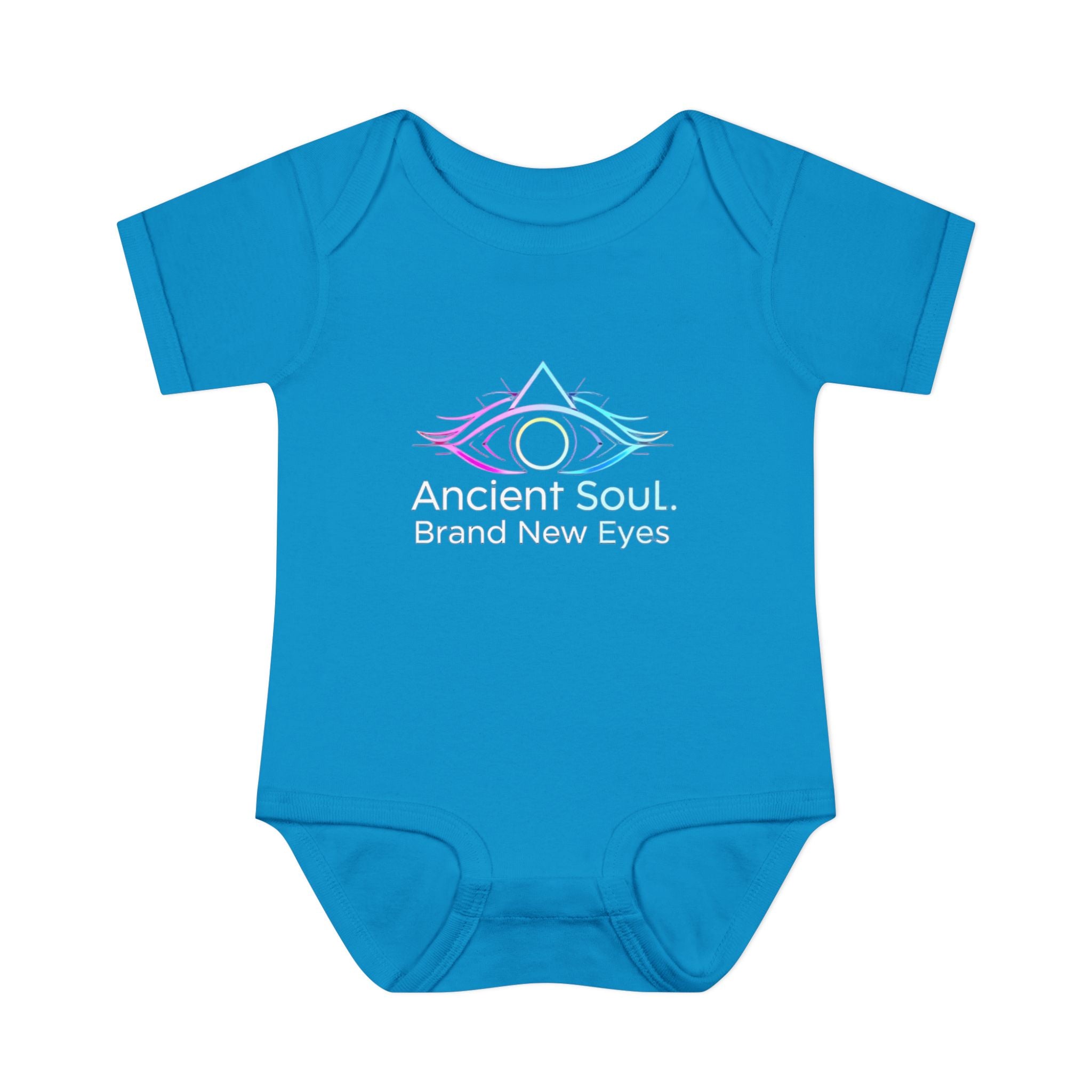 Infant Bodysuit - "Ancient Soul. Brand New Eyes" Mystical Eye Baby One-Piece