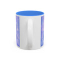 Inspirational Heart Mug – "She Chooses Love" Two-Tone Accent Coffee Cup