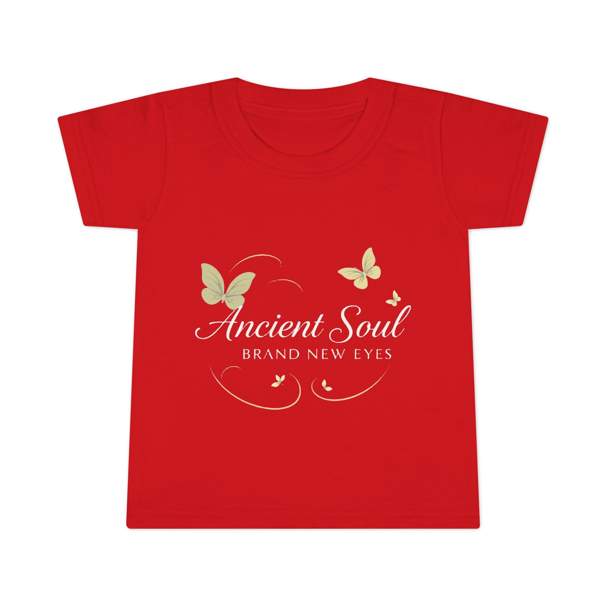 Ancient Soul Toddler T-Shirt – Butterfly Graphic, Spiritual Baby Gift