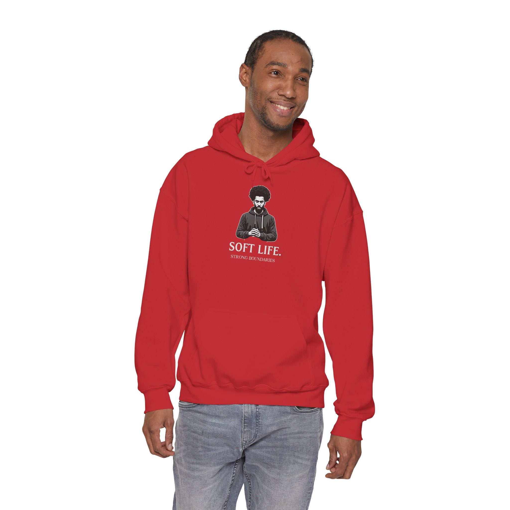 Soft Life S.M.S Hoodie – Retro Cool Vintage Portrait Pullover