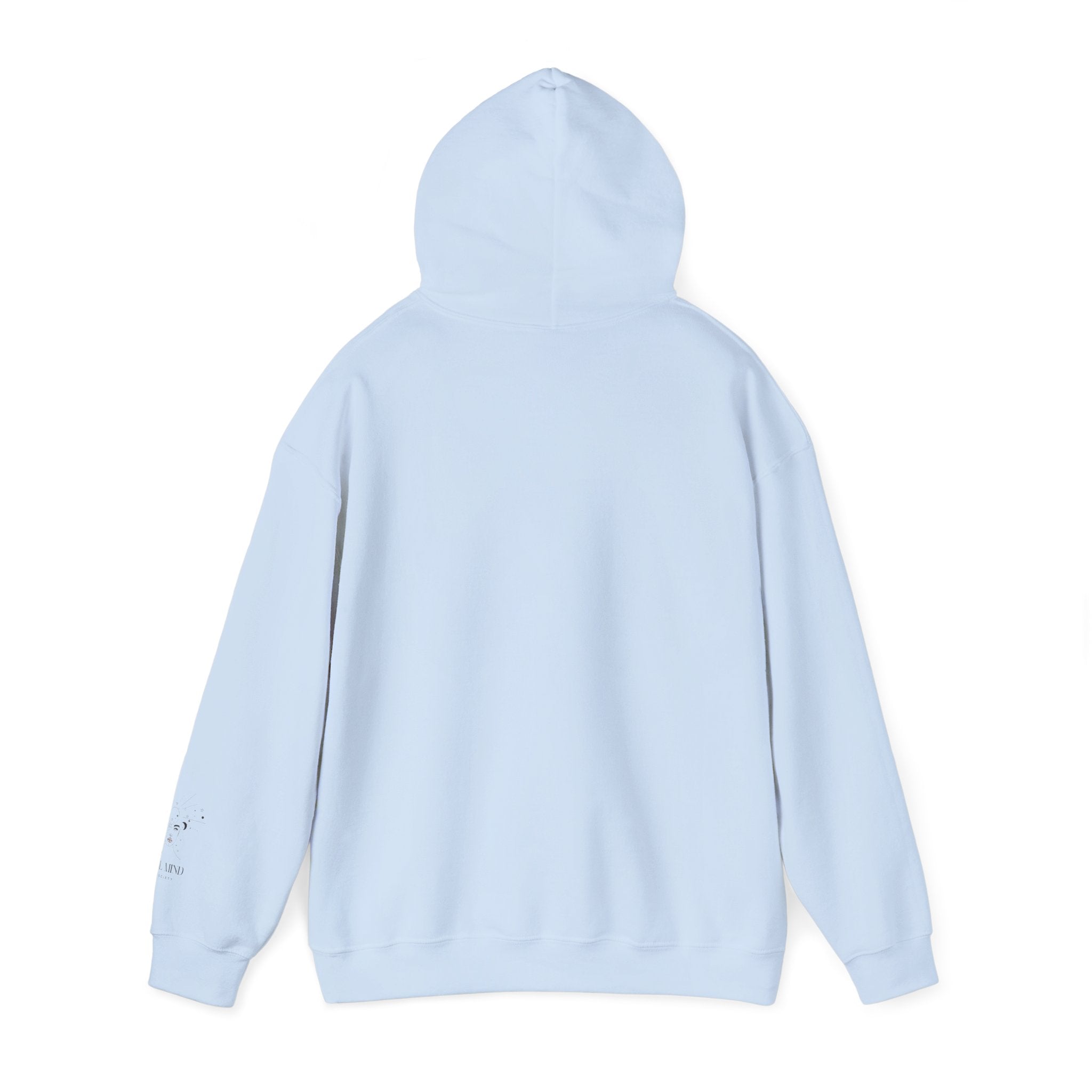 Be Uplifted hoodie | Gothic script cross design