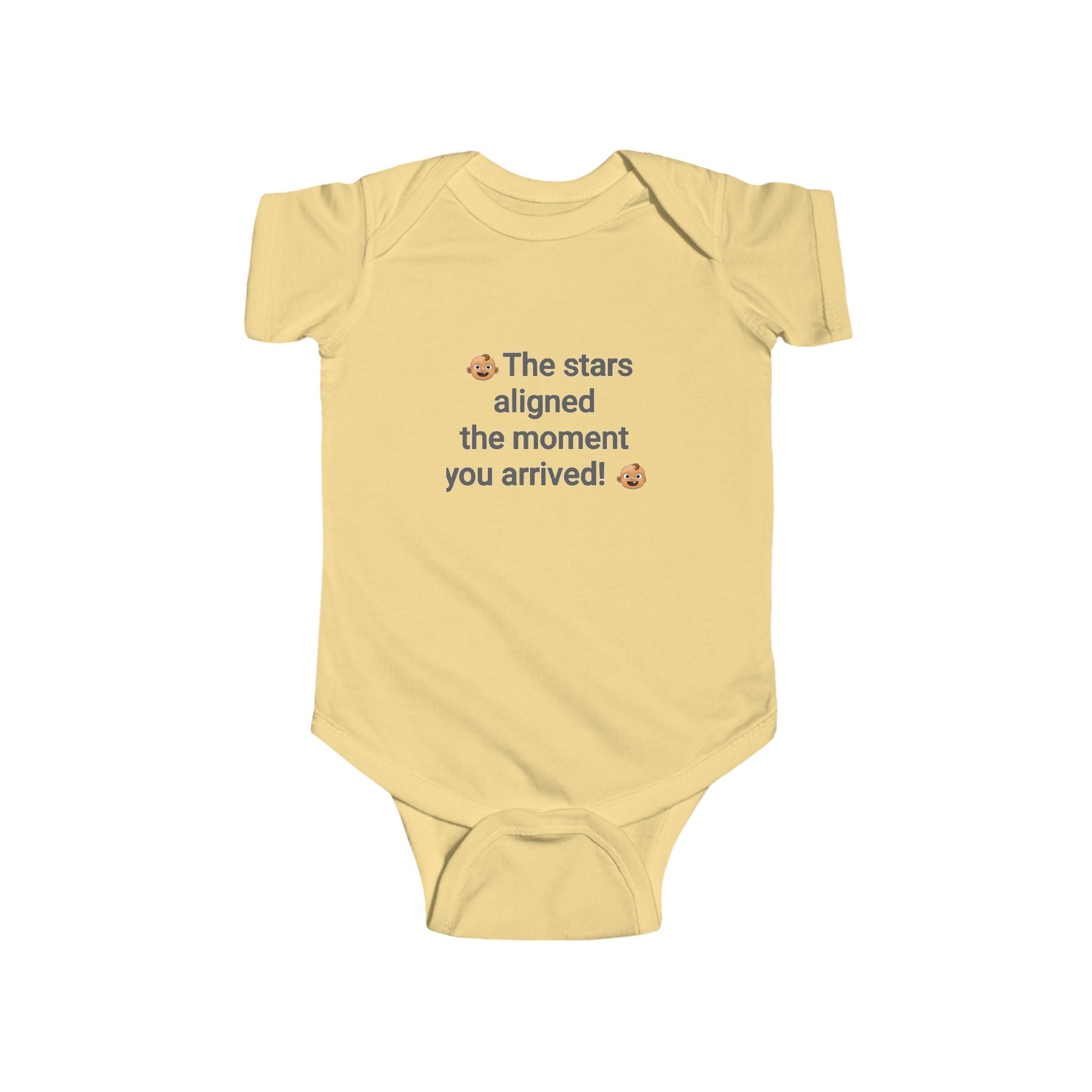 The stars aligned the moment you arrived Bodysuit | Baby onesie, newborn saying
