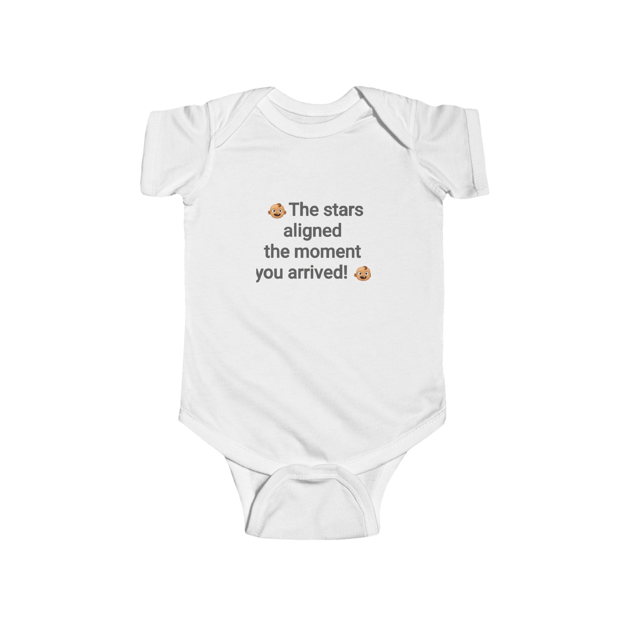 The stars aligned the moment you arrived Bodysuit | Baby onesie, newborn saying