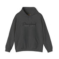 Disciplined Script Hoodie — Inspirational Minimalist Motivational Pullover