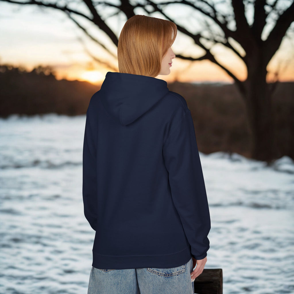 Soft-Spoken Brown Hoodie — 'Soft. Safe.' Comfort Fleece