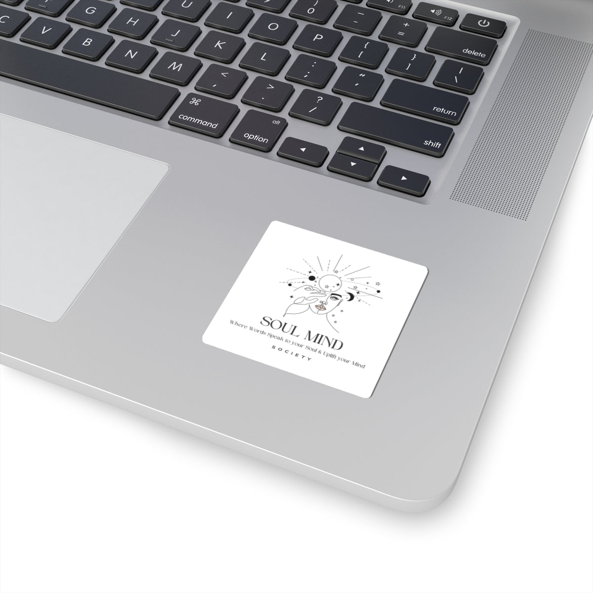 Soul Mind celestial face sticker | Kiss-Cut Sticker