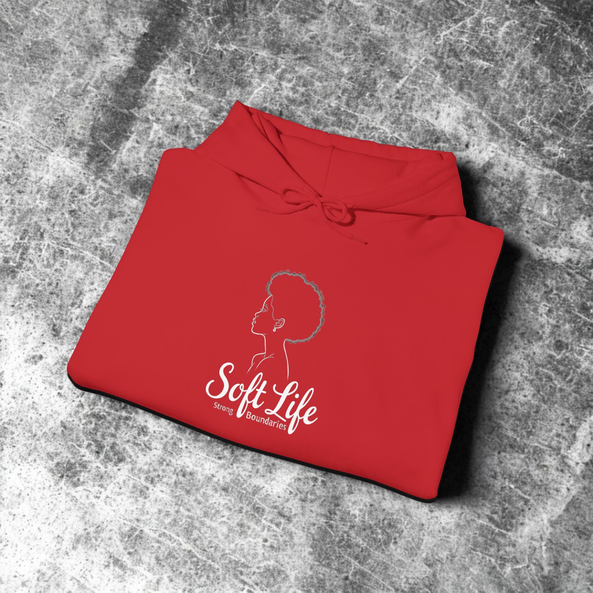 Soft S.M.S Hoodie – Minimal Silhouette Pullover