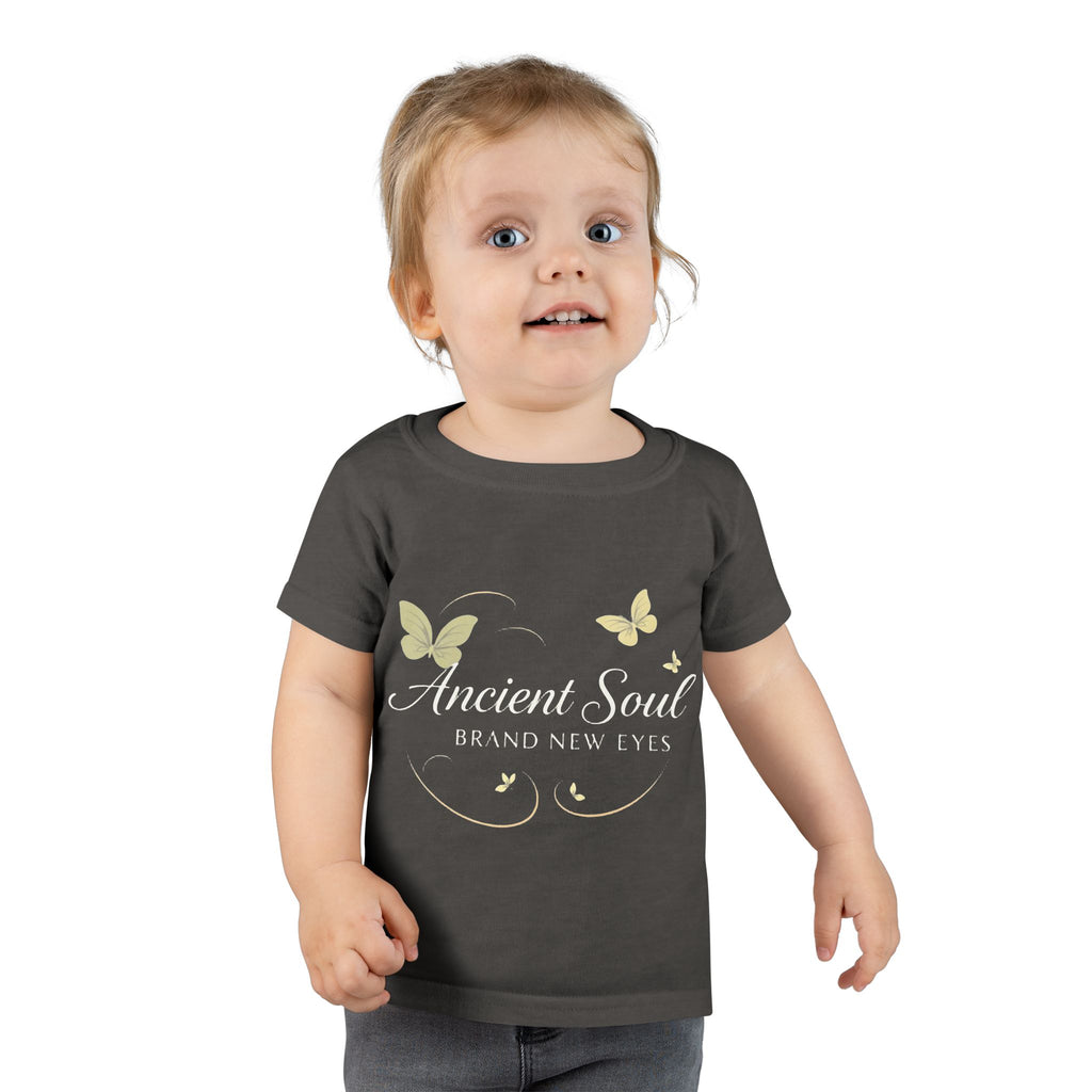 Ancient Soul Toddler T-Shirt – Butterfly Graphic, Spiritual Baby Gift