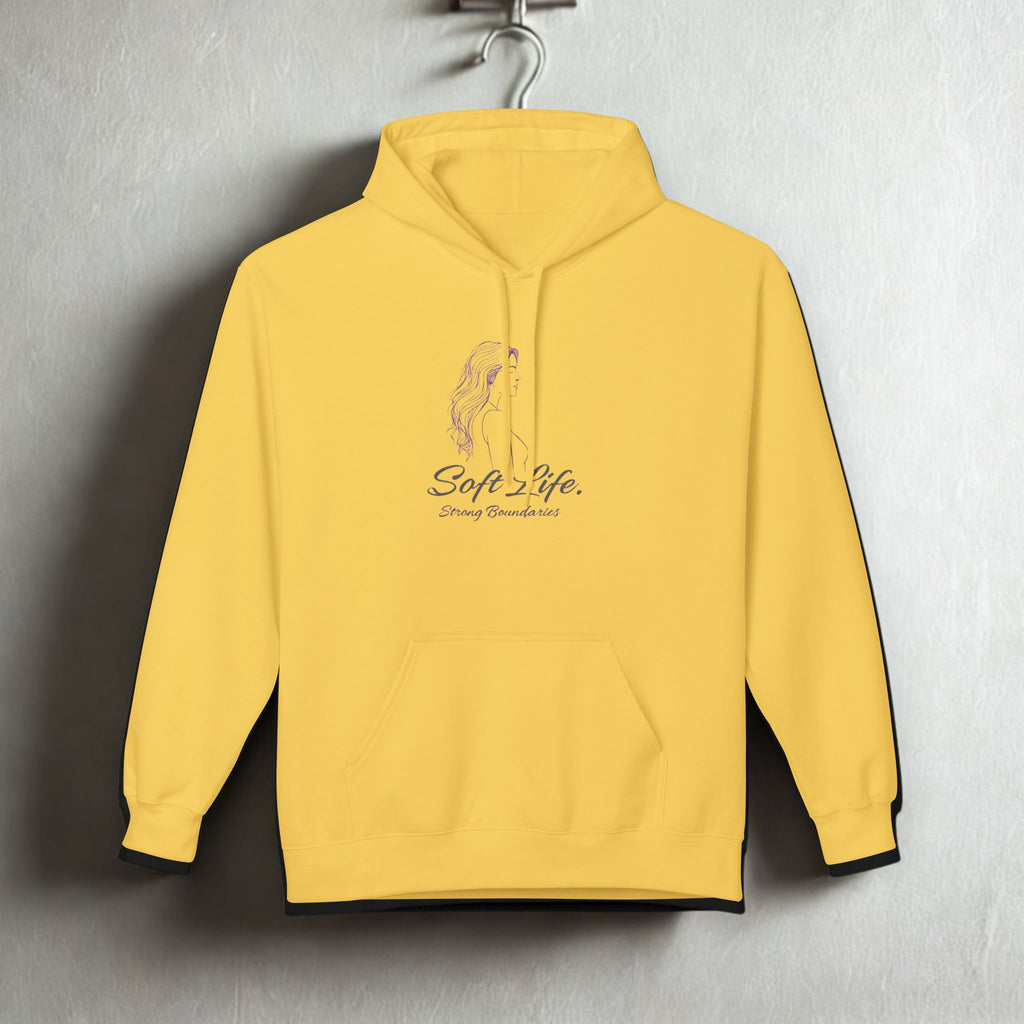 S.M.S Soft-Spoken Hoodie — 'Soft. Safe.' Comfort Fleece