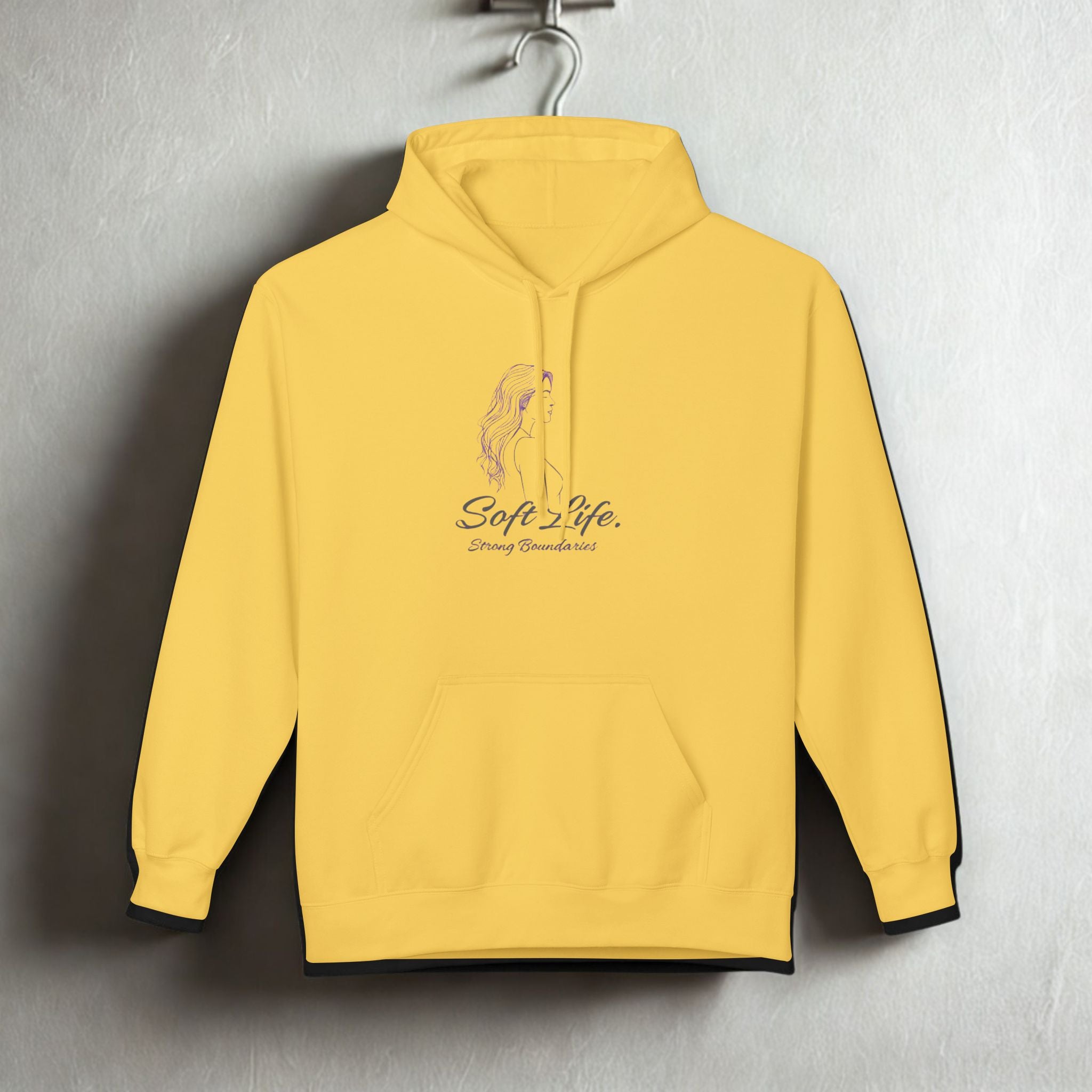 S.M.S Soft-Spoken Hoodie — 'Soft. Safe.' Comfort Fleece